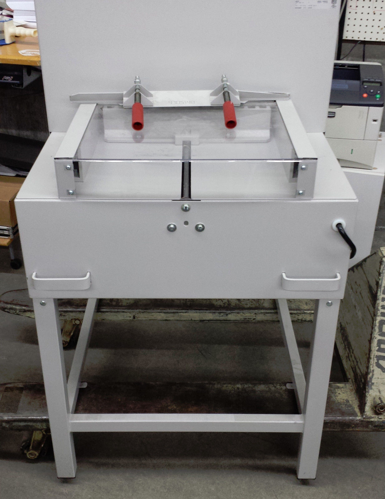 Repo Make Cutter Triumph 4850 EP Programmable Paper Cutter Ideal MBM 4810 5260 6655 Mfg ...